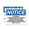 Signmission Methanol Flammable Liquid And Vapor May OSHA Notice Sign, Vinyl Decal, 10in W x 7in L, 2PK OS-2PACK-NS-D-710-L-14206 - alternate 1
